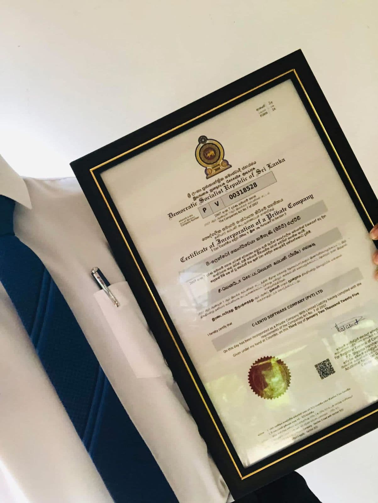 Company certification